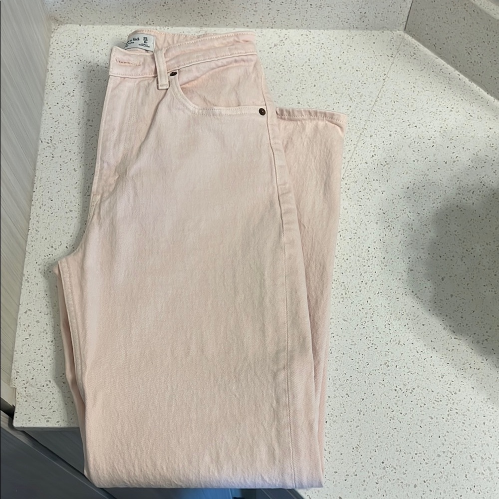 Pink High Rise Jeans